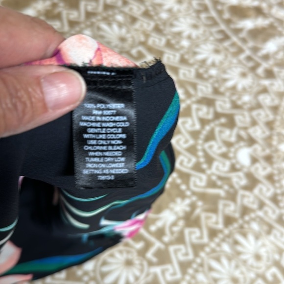 Worthington Semi Sheer Sleeveless Blouse Sz S - Picture 5 of 9